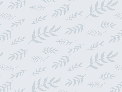Leaves Pattern blue dainty fall fronds leaf leaves minimal pattern repeating whitespacefall