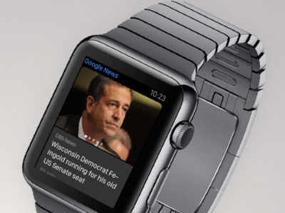 Google News for WatchOs apple design lead product watch watchos