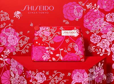 Shiseido art direction concept development illustration
