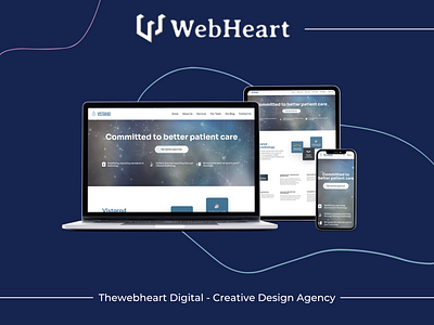 Healthcare Website UI Design - Thewebheart Digital