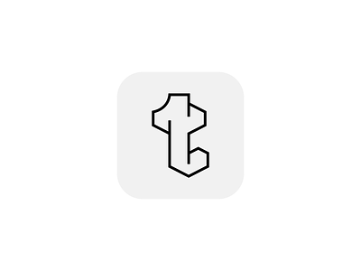 Cool Tumblr app branding logo