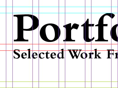 Portfolio inDesign