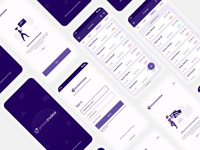 Invoice Pronto | app design