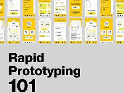 Learn UX/UI design on Instagram: Learn the process of rapid