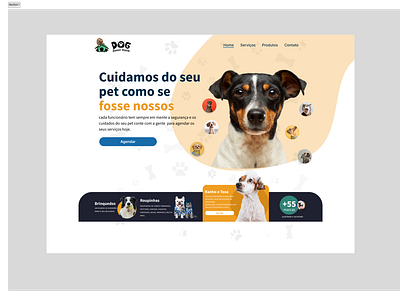 Website para Pet Shop