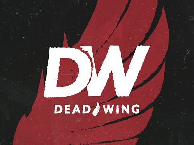 Dead Wing - Band Branding band brand graphic design hockey identity illustrator logo music typography