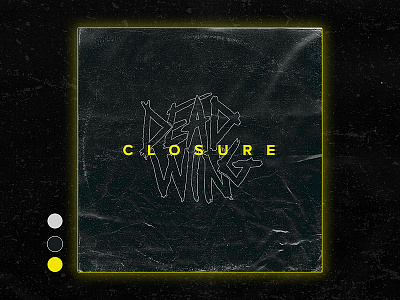 Dead Wing - Closure adobe album art album artwork dead wing design designer graphic design hardcore hardcore music illustrator metal minimal music musician simple