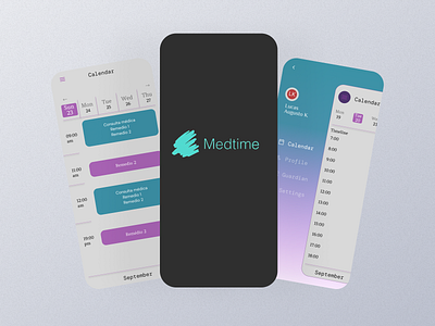 Medtime mobile ui