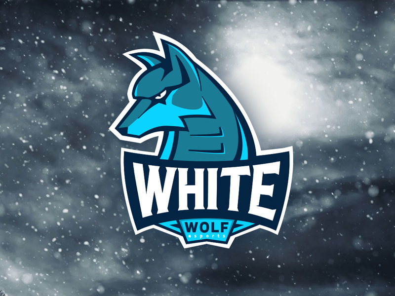 white wolf esports by gregorsart on Dribbble