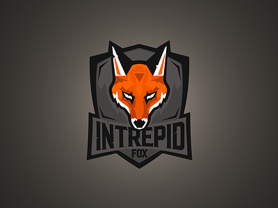 Intrepid Fox Gaming aggressive animal branding esports fox gaming illustration logo logotype mascot sports