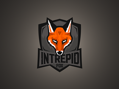 Intrepid Fox Gaming aggressive animal branding esports fox gaming illustration logo logotype mascot sports