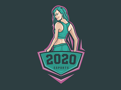 2020 branding esport esports gregorsart illustration logo sports
