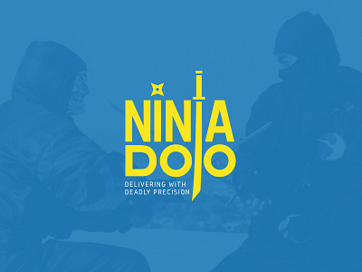 Ninja DOJO Logo - option 2 brand branding icon identity illustrator logo logotype ukraine vector