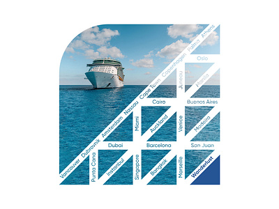 Wanderlust boat branding cruise graphic design illustrator ocean sea travel wanderlust