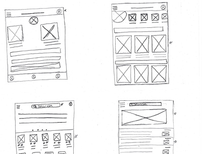 1st Wireframe! coursera design new to tech ui ux wireframe