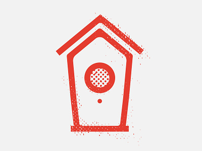 Crimson House branding design illustration logo vector