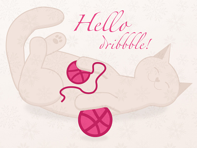 Hello Dribbble! debut first shot hello dribbble