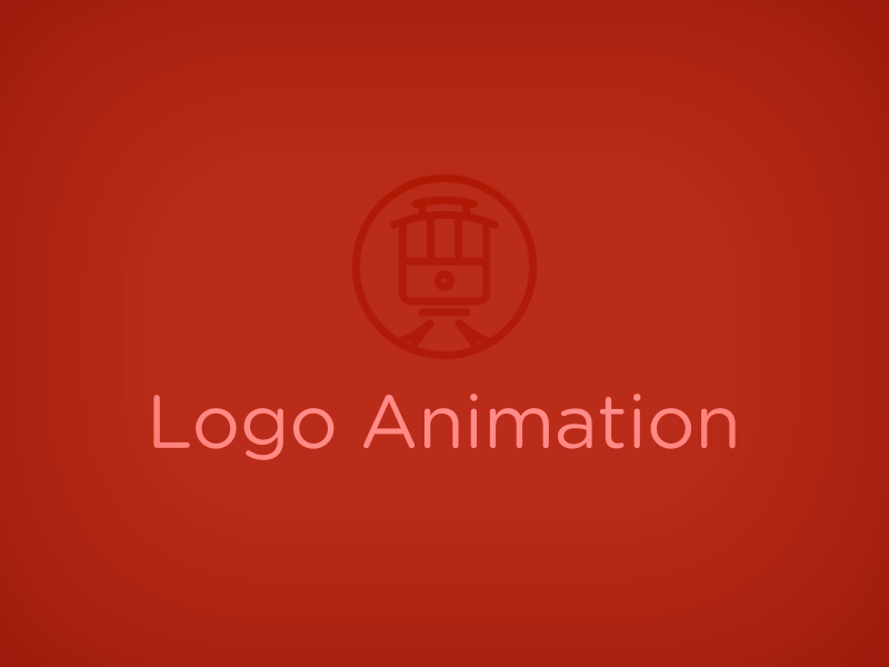 Logo Animation - SF Trolly after effects animation gif icon illustration logo san francisco transportation trolly