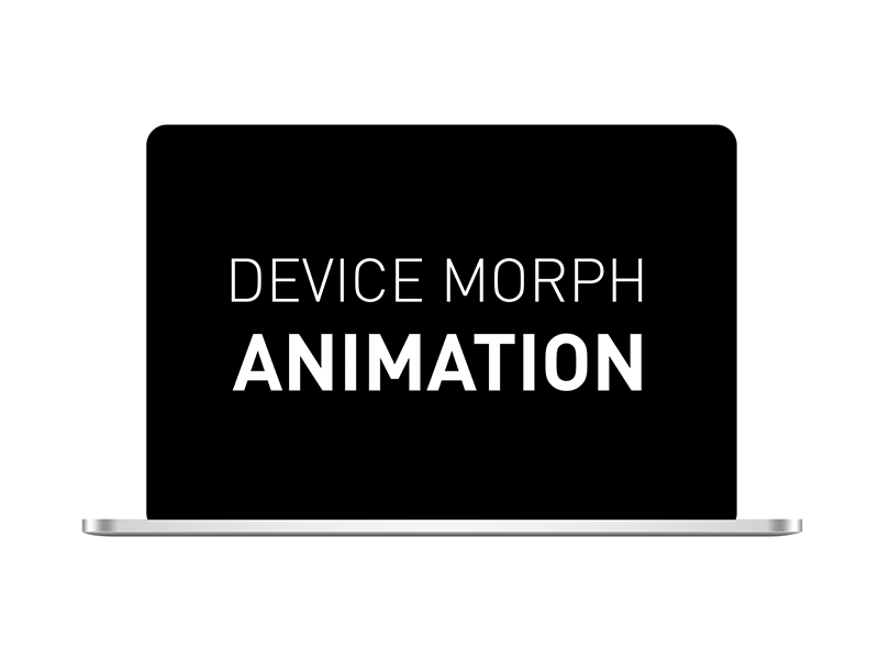 Responsive (Animation) after effects animation device ipad iphone macbook pro motion responsive