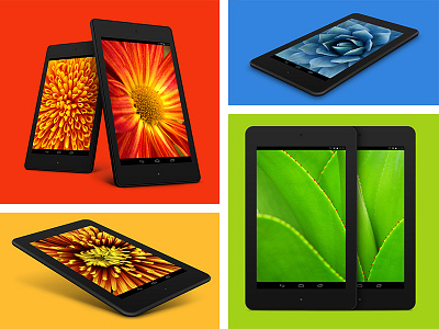 8 FREE Nexus 7 PSD Mockups android free freebie mobile mockup nexus nexus 7 psd tablet template vector