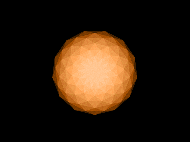 Spiral (ANIMATED GIF) geometric golden ratio poly sphere spiral