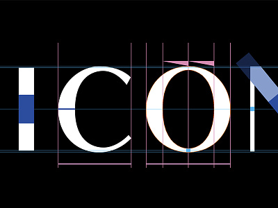 THE ICONIC · Logotype logo typeface