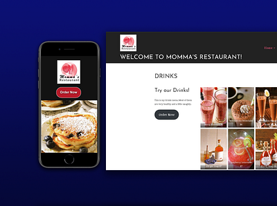 Restaurant Website in WordPress branding logo ux webdesign website wordpress