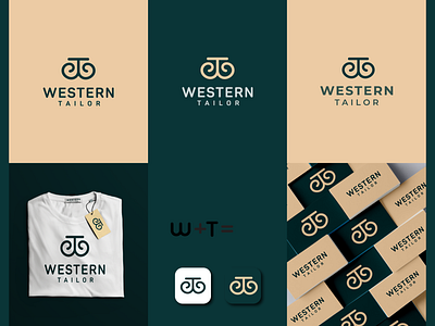 Fashion Brand logo Design "Western Tailor" best logo branding cleanlogo design graphic design illustration logo logo design top logo ui
