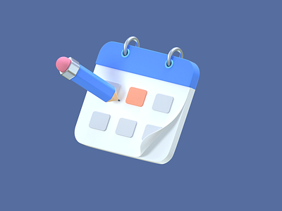 A plan book icon 3d design ui