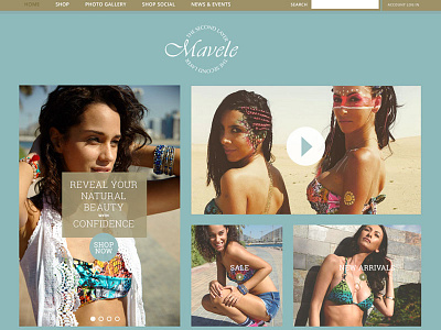 Mavele Site Redesign