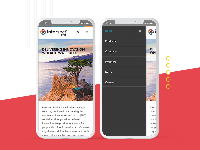 Mobile Site design