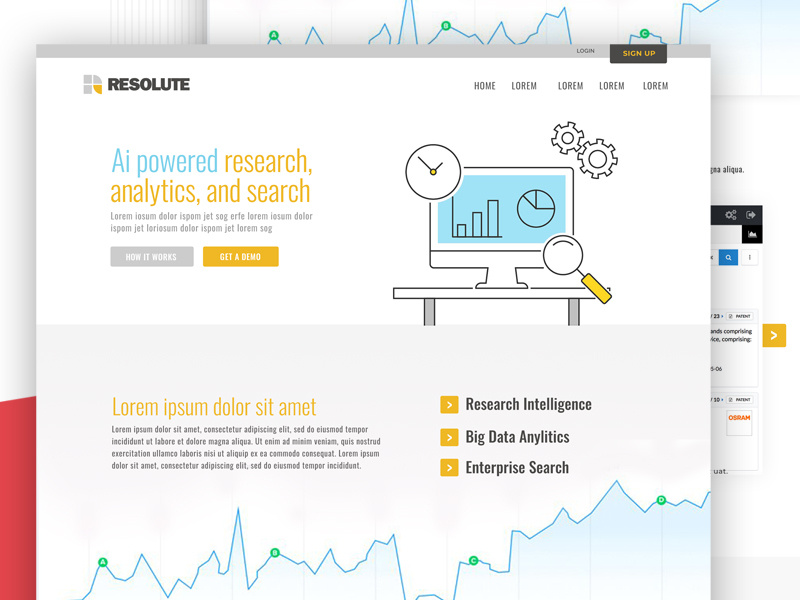 Website ui website design