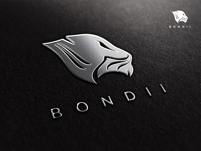 Bondii - part 1: main logo design animal brandmark design identity logo snow leopard