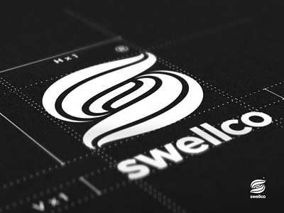 Swellco - Logo Design agility brand brokerage buildings commercial design lasting impression logo mark real estate retail swellco typography