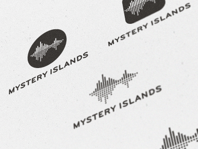 Mystery Islands Logo branding identity logo logo design mark