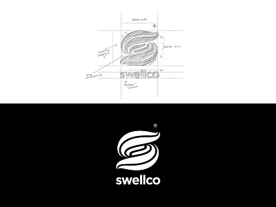 Swellco branding brandmark custom logo design identity identity designer logo logo design logo designer mark monogram monogram logo symbol designer typography