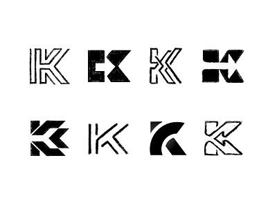 K-mark sketches Pt. III branding brandmark custom logo design identity identity designer logo logo design logo designer mark monogram process sketches symbol designer typography