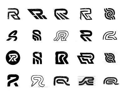 R sketches branding brandmark custom logo design identity identity designer logo logo design logo designer mark monogram proces sketches symbol designer typography