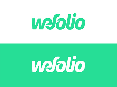 WeFolio - custom wordmark branding brandmark custom logo design custom wordmark identity identity designer lettering logo logo design logo designer mark symbol designer typography wordmark