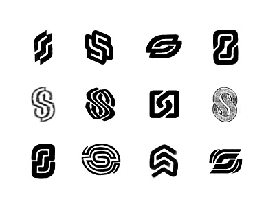 sketches - S marks branding brandmark custom logo design identity identity designer lettering logo logo design logo designer mark monogram process sketches symbol designer typography