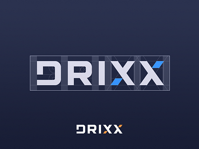 DRIXX Wordmark Logo Design