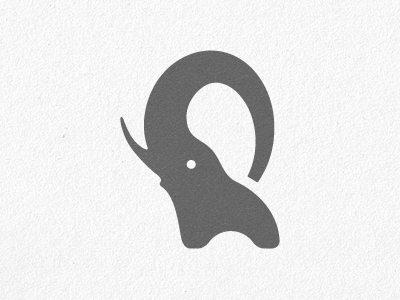 Elify animal elephant elify iconography logo