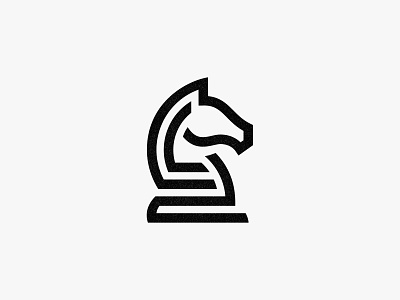 Knight animal brand identity branding brandmark chess custom logo design design graphic design horse identity identity designer illustration logo logo design logo designer mark monoline symbol