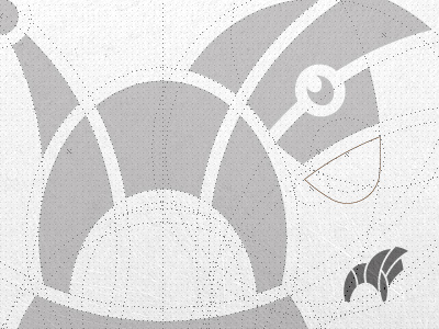 Joybot animal logo gridlines guidelines guiding grids icon design icon designer iconographer iconography identity designer joy robot joybot logo design logo designer robot logo robotic symbol symbol designer