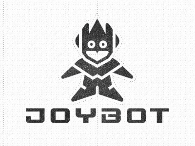 Joybot concept animal logo gridlines guidelines guiding grids icon design icon designer iconographer iconography identity designer joy robot joybot logo design logo designer robot logo robotic symbol symbol designer typography