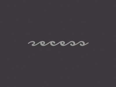 Recess (for two weeks) cresk icon designer iconographer iconography identity designer logo design logo designer logotype recess symbol designer typography