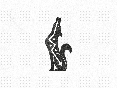 Coyote Wolf ancient animal coyote wolf cultural dog icon designer iconographer iconography identity designer logo designer symbol designer tribal wolf