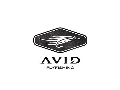 Avid Flyfishing Logo flyfishing logo logotype