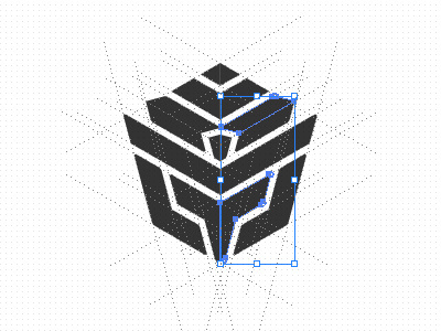 Foxy Nomad Logo autobots decepticon guidelines guides icon designer iconographer iconography identity designer illustration illustrator logo logo designer megan fox optimus rollout symbol designer transformers typography