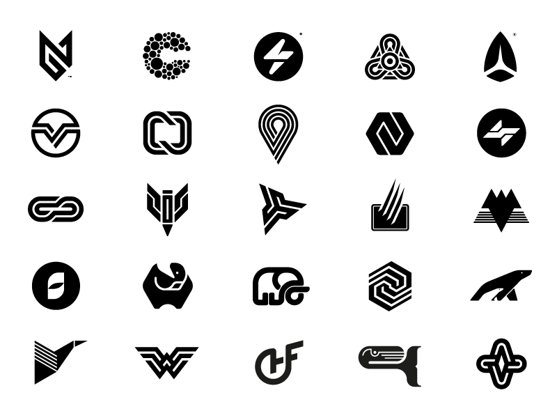 Random Logos, Symbols & Brand Marks from the Archives by Gert van ...
